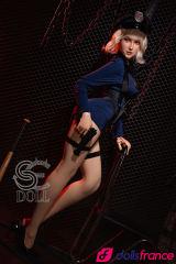 Xena poupée d'amour en silicone texturé policière nympho T165cm Bonnet C SEdoll