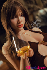 Cindy poupée sexuelle en silicone femme riche soumise T163cm Bonnet C SEdoll