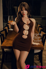 Cindy poupée sexuelle en silicone femme riche soumise T163cm Bonnet C SEdoll