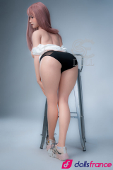 Bridget poupée sexuelle en silicone texturé accro au sexe T160cm Bonnet C SEdoll