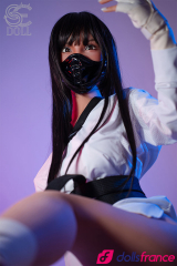 Winola sexdoll réelle en silicone ninja à gros cul 160cm Bonnet C SEdoll