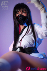 Winola sexdoll réelle en silicone ninja à gros cul 160cm Bonnet C SEdoll