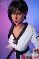 Winola sexdoll réelle en silicone ninja à gros cul 160cm Bonnet C SEdoll