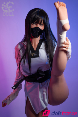 Winola sexdoll réelle en silicone ninja à gros cul 160cm Bonnet C SEdoll