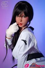 Winola sexdoll réelle en silicone ninja à gros cul 160cm Bonnet C SEdoll