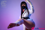 Winola sexdoll réelle en silicone ninja à gros cul 160cm Bonnet C SEdoll