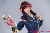 Poupée sexuelle silicone D.Va d'Overwatch 166cm bonnet E GameLady