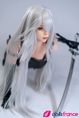 Sex doll silicone 2B cosplay samurai à gros seins ROS 171cm G-cup Gamelady