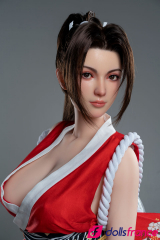 Mai Shiranui la belle sexdoll en silicone asiatique en kimono 165cm G-Cup GameLady