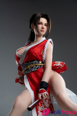 Mai Shiranui la belle sexdoll en silicone asiatique en kimono 165cm G-Cup GameLady