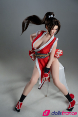 Mai Shiranui la belle sexdoll en silicone asiatique en kimono 165cm G-Cup GameLady