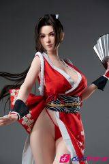 Mai Shiranui la belle sexdoll en silicone asiatique en kimono 165cm G-Cup GameLady