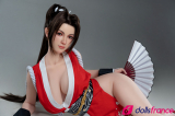 Mai Shiranui la belle sexdoll en silicone asiatique en kimono 165cm G-Cup GameLady