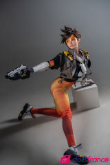 Love doll en silicone Tracer d'Overwatch 167cm D-Cup GameLady