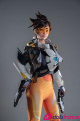 Love doll en silicone Tracer d'Overwatch 167cm D-Cup GameLady