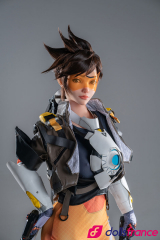 Love doll en silicone Tracer d'Overwatch 167cm D-Cup GameLady