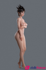 Love doll en silicone Tracer d'Overwatch 167cm D-Cup GameLady