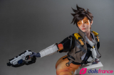 Love doll en silicone Tracer d'Overwatch 167cm D-Cup GameLady