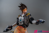 Love doll en silicone Tracer d'Overwatch 167cm D-Cup GameLady