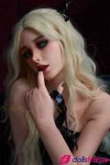 Sexdoll en silicone demon sexy Vanessa blonde aux yeux bleus 164cm IronTech