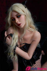 Sexdoll en silicone demon sexy Vanessa blonde aux yeux bleus 164cm IronTech