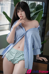 Nora love doll en silicone mod&egrave;le photo timide 158cm bonnet B FanReal