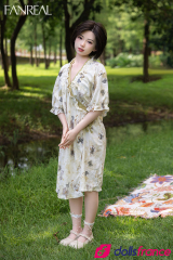 Molly real doll en silicone japonaise de bonne famille 153cm bonnet B FanReal