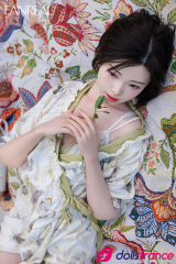 Molly real doll en silicone japonaise de bonne famille 153cm bonnet B FanReal