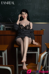 Kimmy poup&eacute;e d'amour prof de chinois en silicone 155cm F-cup FanReal