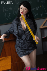 Kimmy poup&eacute;e d'amour prof de chinois en silicone 155cm F-cup FanReal