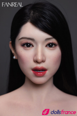 Sex doll asiatique en silicone suceuse professionnelle Kimmy 155cm F-cup FanReal