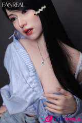 Sex doll asiatique en silicone suceuse professionnelle Kimmy 155cm F-cup FanReal
