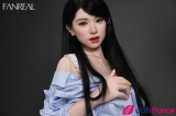 Sex doll asiatique en silicone suceuse professionnelle Kimmy 155cm F-cup FanReal