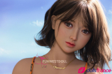 Amy jolie poup&eacute;e sexuelle en silicone japonaise innocente 157cm G-cup FunWestDoll