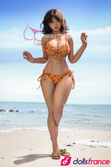 Amy jolie poup&eacute;e sexuelle en silicone japonaise innocente 157cm G-cup FunWestDoll