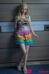 Lin real doll en silicone blonde intello et nympho 157cm XTDoll