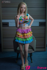 Lin real doll en silicone blonde intello et nympho 157cm XTDoll