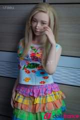 Lin real doll en silicone blonde intello et nympho 157cm XTDoll