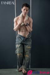 Henry love doll en silicone masculine hyper r&eacute;aliste 173cm FanReal