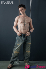 Henry love doll en silicone masculine hyper r&eacute;aliste 173cm FanReal