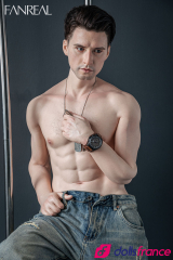 Henry love doll en silicone masculine hyper r&eacute;aliste 173cm FanReal