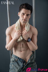 Henry love doll en silicone masculine hyper r&eacute;aliste 173cm FanReal