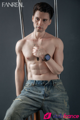 Henry love doll en silicone masculine hyper r&eacute;aliste 173cm FanReal