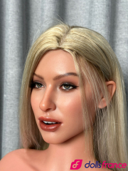 Prisca sexdoll en silicone prof de piano blonde &agrave; gros cul 160cm J-cup Zelex SLE