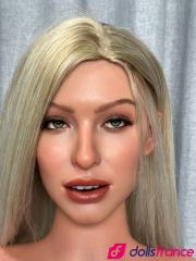 Prisca sexdoll en silicone prof de piano blonde &agrave; gros cul 160cm J-cup Zelex SLE