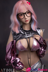 Sexdoll taille r&eacute;elle en silicone Asumi la geek nympho 157cm bonnet D XTDoll