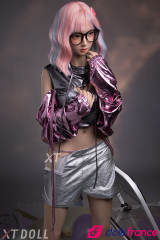 Sexdoll taille r&eacute;elle en silicone Asumi la geek nympho 157cm bonnet D XTDoll