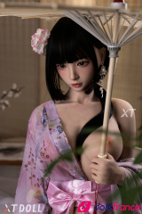 Poup&eacute;e porno en silicone japonaise Geisha p&eacute;n&eacute;trable 157cm bonnet D XTDoll