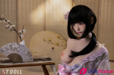 Poup&eacute;e porno en silicone japonaise Geisha p&eacute;n&eacute;trable 157cm bonnet D XTDoll