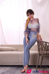 Sexdoll en silicone Kitty la chinoise &agrave; gros seins ROS MAX 161cm Oriental Series IronTech